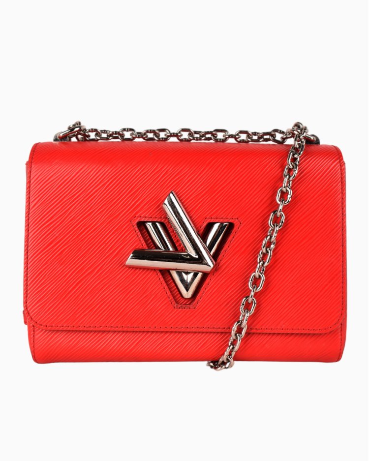 Bolsa Louis Vuitton Original Coquelicot Epi Twist MM feminina